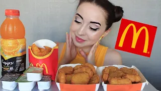 ЧТО БЕСИТ В МАГАЗИНАХ ?? MUKBANG  mcdonalds Ayka Emilly