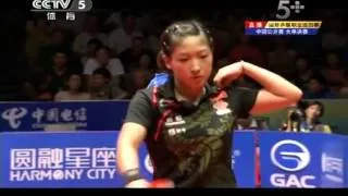 2012 China Harmony Open (ws-f) LIU Shiwen - CHEN Meng [Full Match/Chinese]