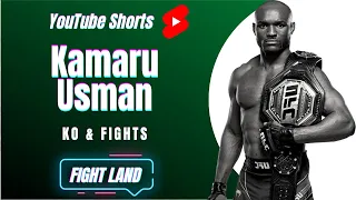 KAMARU USMAN | The BLACK NIGHTMARE BROKE COVINGTON´s JAW 🥊💥