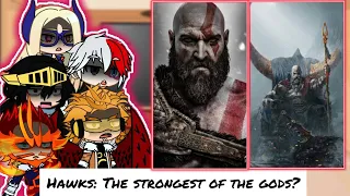 Pro Heroes and Class 1-A react to Kratos | MHA/BNHA | The God of War | Gacha life | tiktok