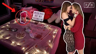 SURPRISING MY GIRLFRIEND FOR VALENTINE'S DAY