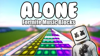 Marshmello - Alone (Full Version) - Fortnite Music Blocks