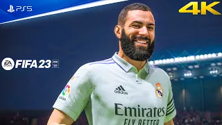 FIFA 23 - Barcelona vs Real Madrid - El Clasico La liga 22/23 Full Match | PS5™ Gameplay [4K60]