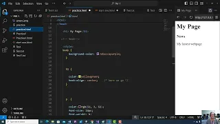 How to build a website using VSCode