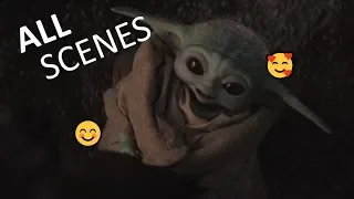 BABY YODA Scenes 🥰 Season 1