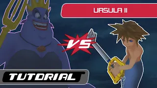 Kingdom Hearts: Ursula II Boss Tutorial