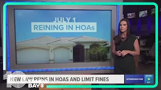 New law will limit what and how much HOA's can fine owners for