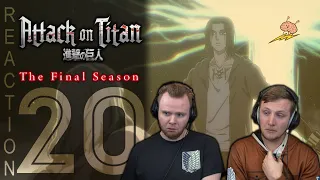 SOS Bros React - Attack on Titan Season 4 Episode 20 - The True Eren