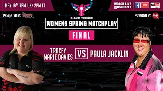 Tracey Marie Davies vs Paula Jacklin | Womens Spring Matchplay | Final