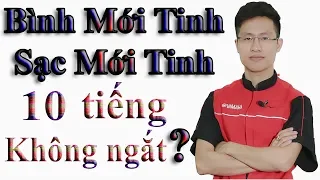 Ắc quy xe điện MỚI - Sạc 10 Tiếng không tự ngắt ?!?