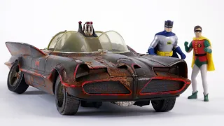 Restoration of Abandoned 1966 Batmobile from Batman