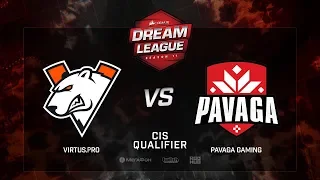 Virtus.рro vs Pavaga Gaming, DreamLeague Season 11, CIS QL, bo3, game 2 [Adekvat & 4ce]