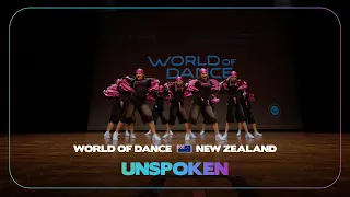 Unspoken | Team Division | World of Dance New Zealand 2024 | #WODNewZealand2024