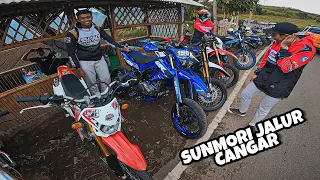 AKHIRNYA SUNMORI LAGI (SUNMORINYA CANGAR) | #Supermoto #wr155r #wr155 #Motovlogindonesia