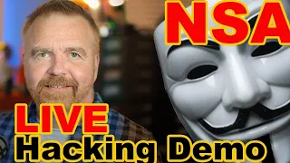 Live Hacking Demo with SECRET NSA Tools - Disassemble and Decompile with Dave!