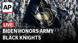 LIVE: Biden presents Commander-in-Chief's Trophy to Army Black Knights