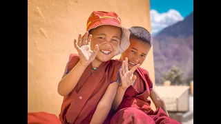 VISITING THE OLD CAPITAL OF SPITI - DHANKAR MONASTERY..PLAYING WITH THE MONKS/NAKO-TABO-DHANKAR/EP05