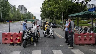 Cidade chinesa de Chengdu em confinamento