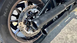 Cobra Neighbor Hater vs Harley Stock Exhaust - Sound Review - Lowrider S - Milwaukee-Eight 114