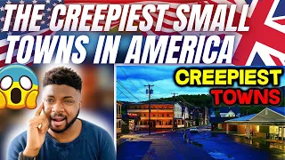 🇬🇧BRIT Reacts To THE CREEPIEST SMALL TOWNS IN AMERICA!