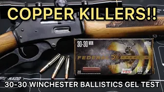 LEAD IS DEAD?! 30-30 Winchester Federal 150gr Barnes TSX Ammo Test