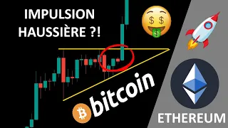 BITCOIN CONSOLIDE AVANT L'EXPLOSION HAUSSIÈRE ?! ETHEREUM TO THE MOON ! analyse crypto monnaie fr