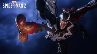 Peter And Miles Vs Venom With The Advanced Suit 1.0 And Classic Suit - Marvel's Spider-Man 2 (4K)