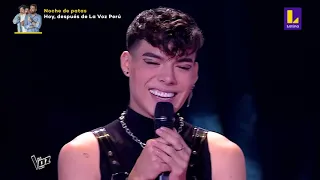 Stefano Grande impactó a los entrenadores al cantar "En cambio no" - La Voz Perú