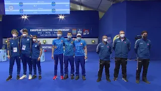 ECh Rifle/Pistol/Shotgun Croatia - Final Air Pistol Team Men Junior