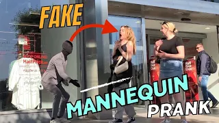 Mannequin SCARE PRANK / ЖИВОЙ МАНЕКЕН ПРАНК / Реакция людей