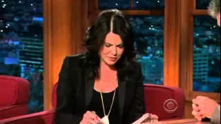 Late Late Show with Craig Ferguson 10/30/2009 Lauren Graham, Jessalyn Gilsig, Fruit Bats