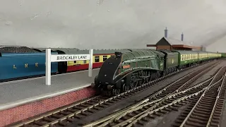 Hornby Live Steam Scotsman through Loop
