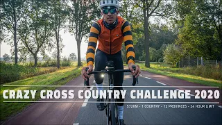 I cycled 572KM ACROSS an ENTIRE COUNTRY in ONE DAY! - Crazy Cross Country Challenge 2020