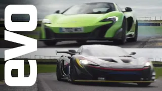 McLaren P1 GTR v McLaren 675LT | evo head-to-head