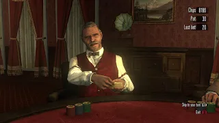 [4K] Red Dead Redemption High-stake Poker Win in  wrong outfit