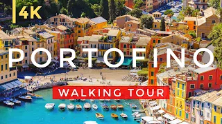 Explore The Stunning Beauty Of Portofino In 4K - Portofino Walking Tour, Italy