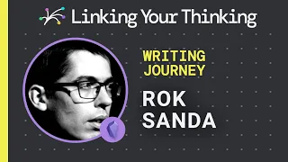 The Joy of Writing with Rok Sanda (made better through Obsidian)