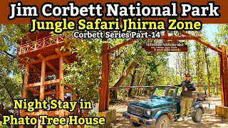 Jim corbett | Safari Jhirna zone | Night Stay in Phato Tree House  #phato #corbett #wildlife Part-14