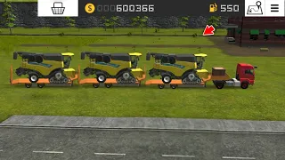 Combined Harvester in Fs 16 | Fs 16 Gameplay | Timelapse !