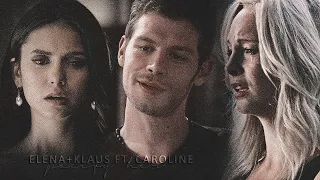 elena + klaus ft. caroline | pacify her #klaroline #klena