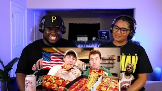Kidd and Cee Reacts To Brits Try Detroit Pizza For That First Time