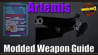 Borderlands 2 | The Artemis | Crit Projectile Shotgun | Modded Weapon Guide