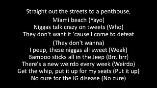 Offset- clout ft cardi b (Lyrics) 👌😎