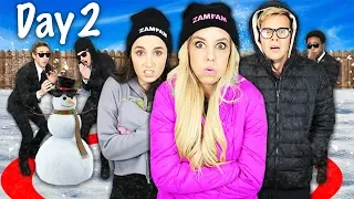 Last to leave FREEZING SNOW wins $10,000 Challenge! Name Reveal of Best Friend | Game Master Network