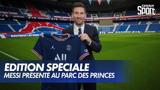 Présentation officielle de Lionel Messi au PSG !