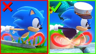 Sonic Superstars, but Captain Sonic! ⚓️ TMOSTH Sonic Skin ⚓️ Sonic Superstars mods Gameplay