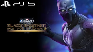 Marvel Avengers PS5 Чёрная Пантера -  Война за Ваканду Прохождение