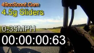 Project 49 - Rollers Vs Sliders - 49cc Scooter Performance Comparison 50cc