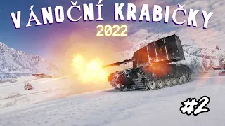 Otevírání 11 vánočních krabiček | World of Tanks #2