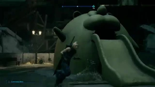 FINAL FANTASY VII REMAKE Cloud's fun post traumatic slide disorder from the chilldhood he never had